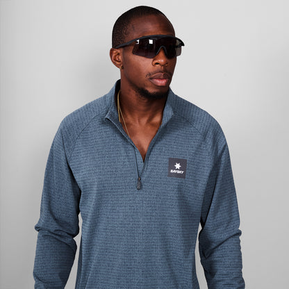 BLAZE HALF-ZIP FLEECE | BLUE - SAYSKY