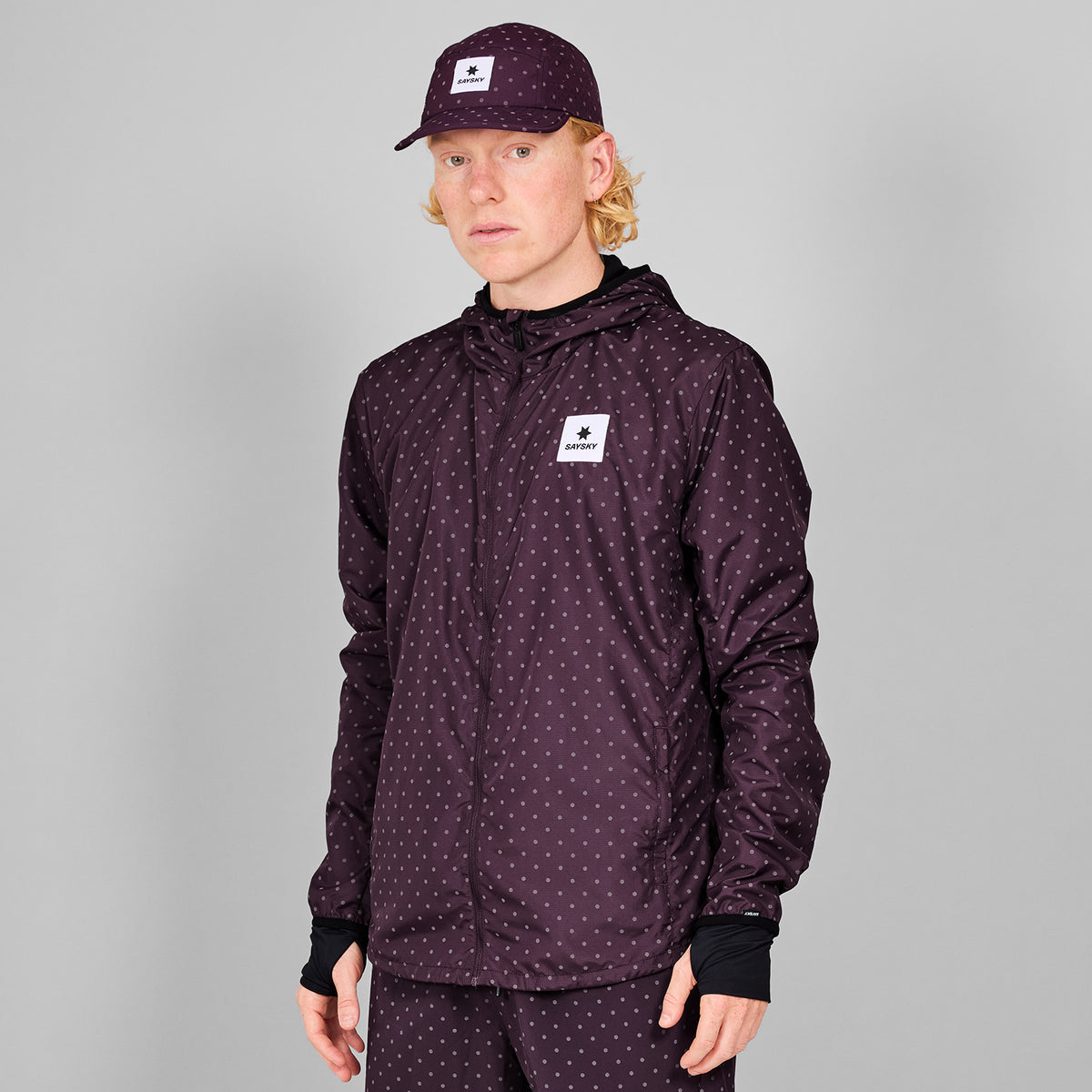 BLAZE JACKET | POLKA REFLECTIVE PURPLE