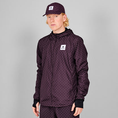 BLAZE JACKET | POLKA REFLECTIVE PURPLE