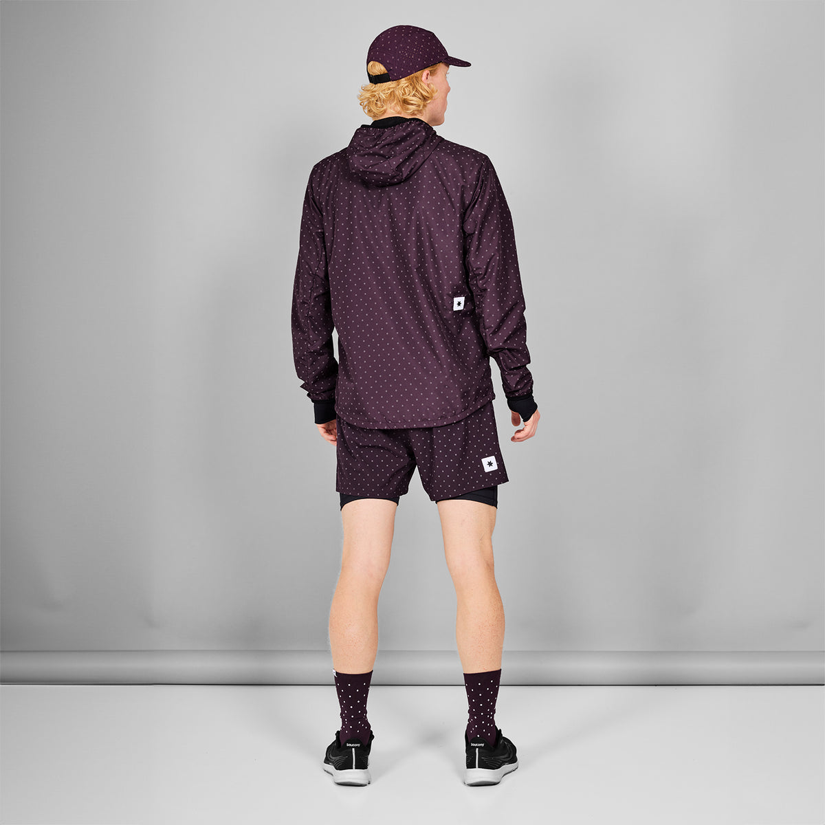 BLAZE JACKET | POLKA REFLECTIVE PURPLE