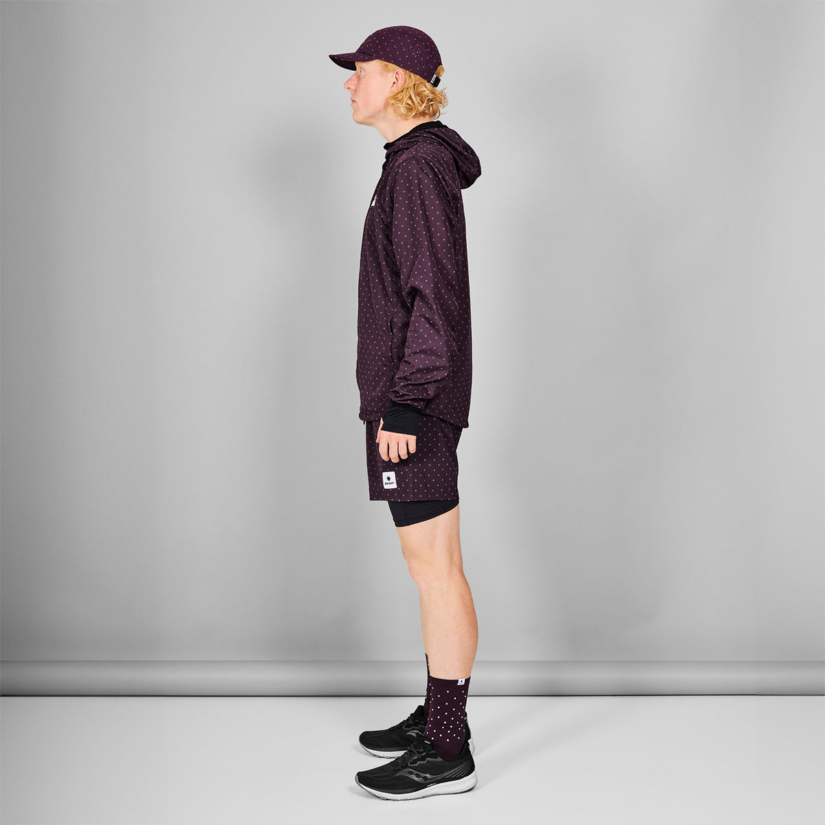 BLAZE JACKET | POLKA REFLECTIVE PURPLE