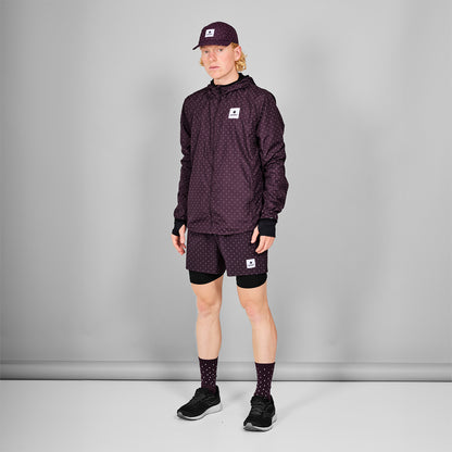 BLAZE JACKET | POLKA REFLECTIVE PURPLE