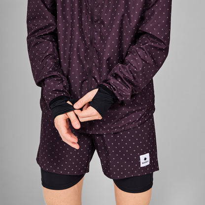 BLAZE JACKET | POLKA REFLECTIVE PURPLE