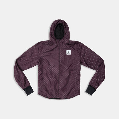 BLAZE JACKET | POLKA REFLECTIVE PURPLE