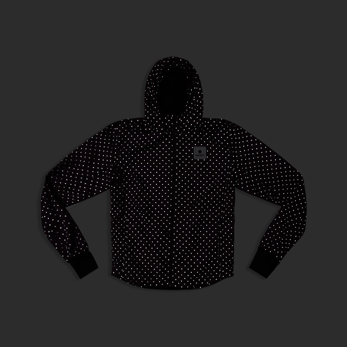 BLAZE JACKET | POLKA REFLECTIVE PURPLE