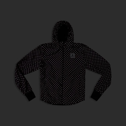 BLAZE JACKET | POLKA REFLECTIVE PURPLE