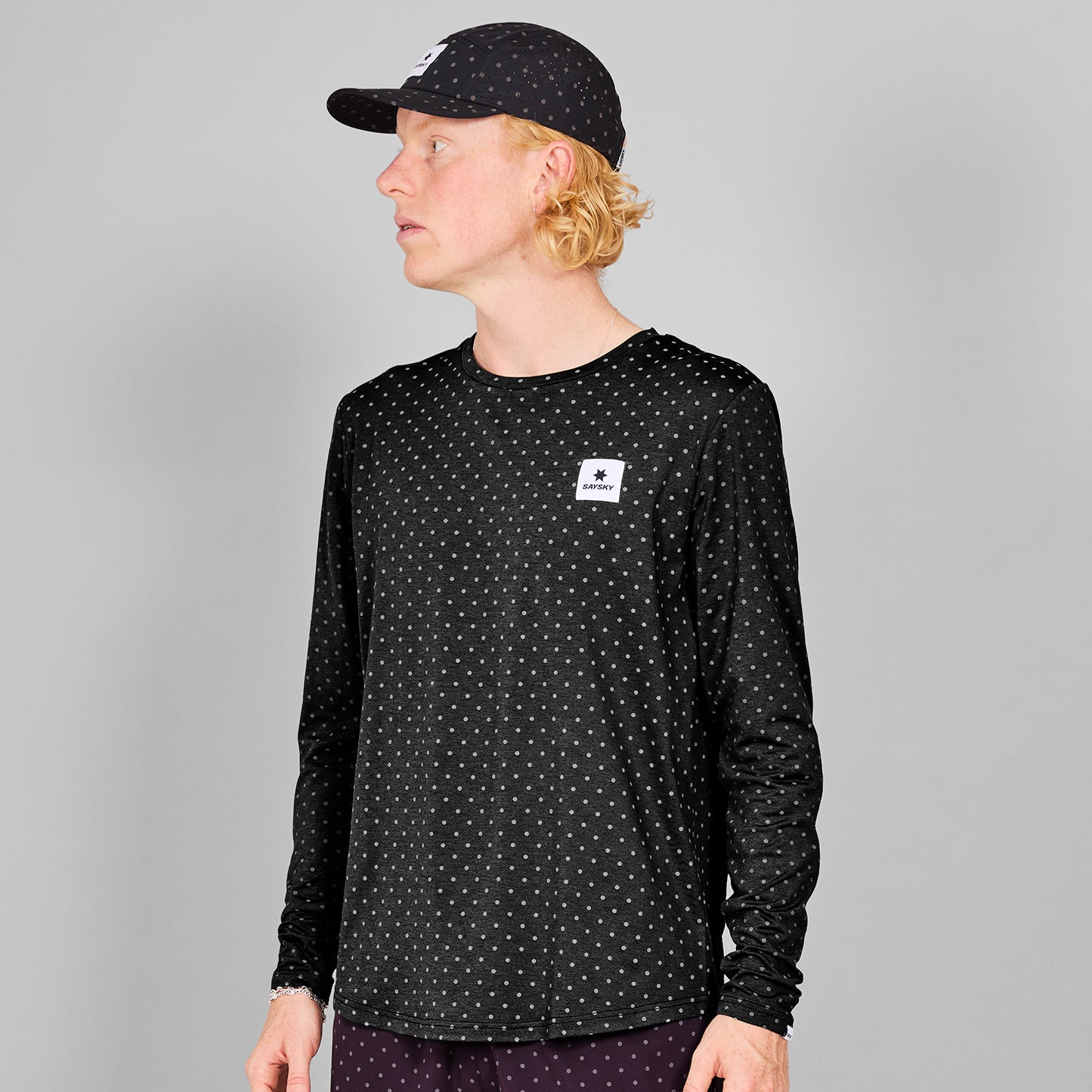 PACE LONGSLEEVE | REFLECTIVE POLKA - SAYSKY
