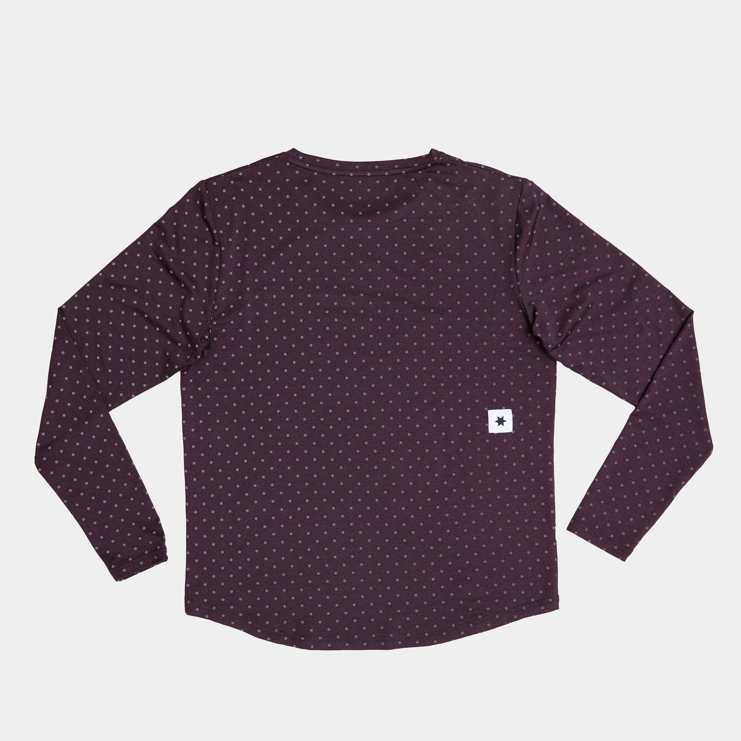 PACE LONGSLEEVE | REFLECTIVE POLKA PURPLE - SAYSKY
