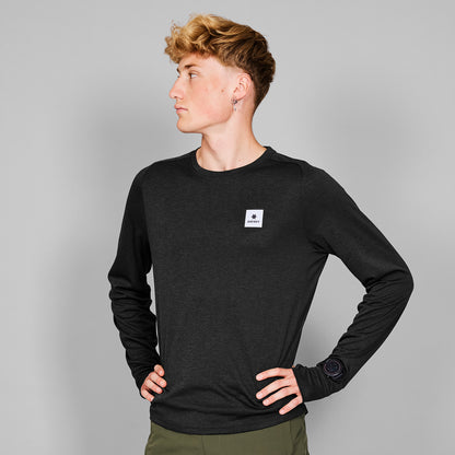 FLOW LONGSLEEVE | BLACK - SAYSKY