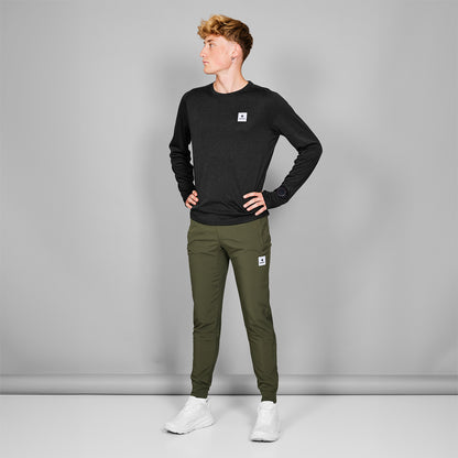 FLOW LONGSLEEVE | BLACK - SAYSKY