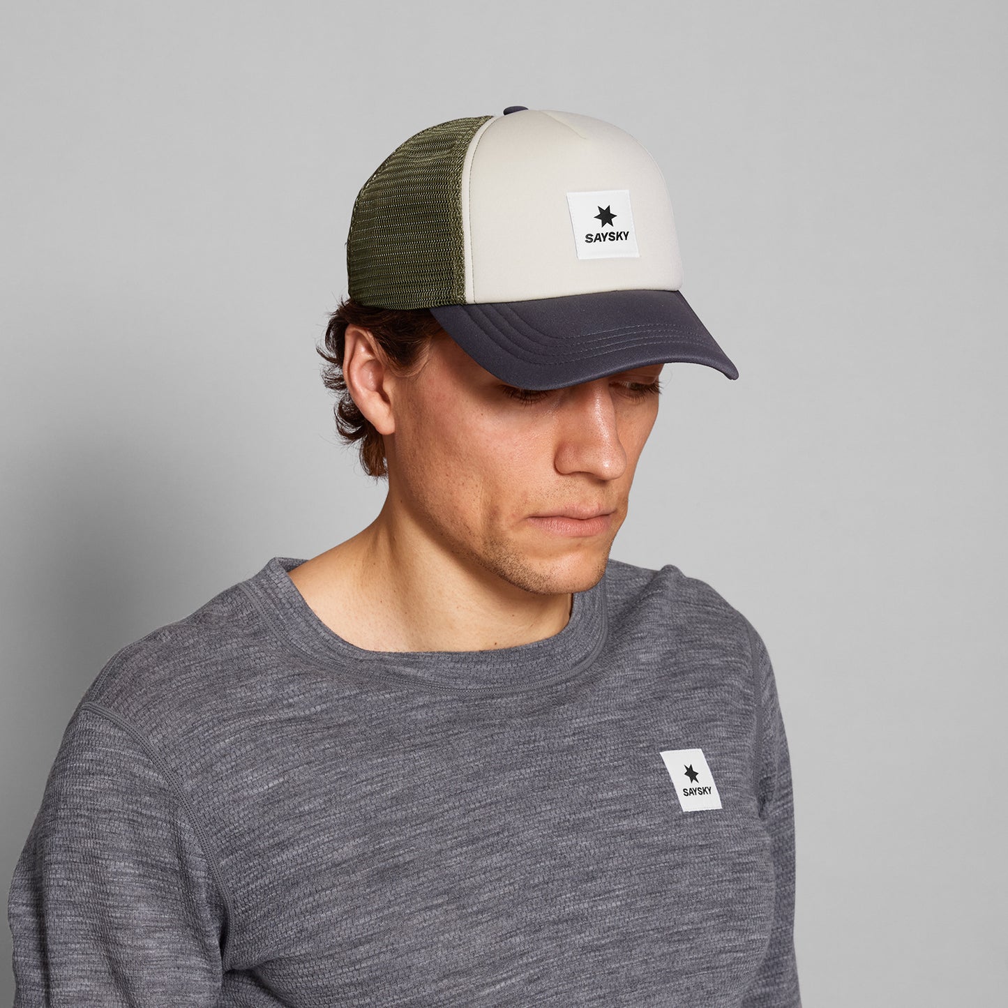 TRUCKER CAP | GREEN/WHITE - SAYSKY