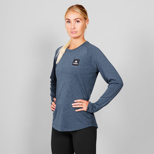 W BLAZE LONGSLEEVE FLEECE | BLUE - SAYSKY