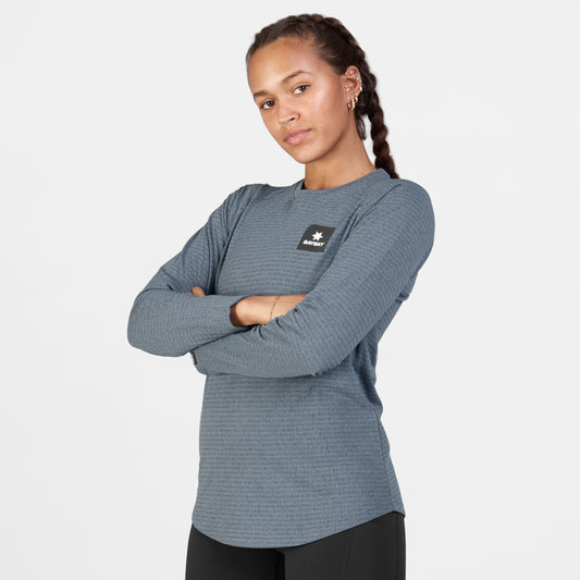W BLAZE LONGSLEEVE FLEECE | BLUE