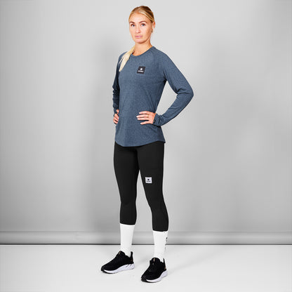 W BLAZE LONGSLEEVE FLEECE | BLUE - SAYSKY