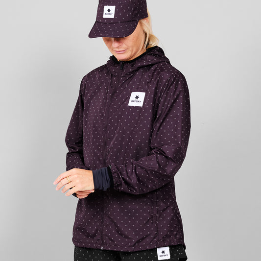 W BLAZE JACKET | POLKA REFLECTIVE PURPLE - SAYSKY