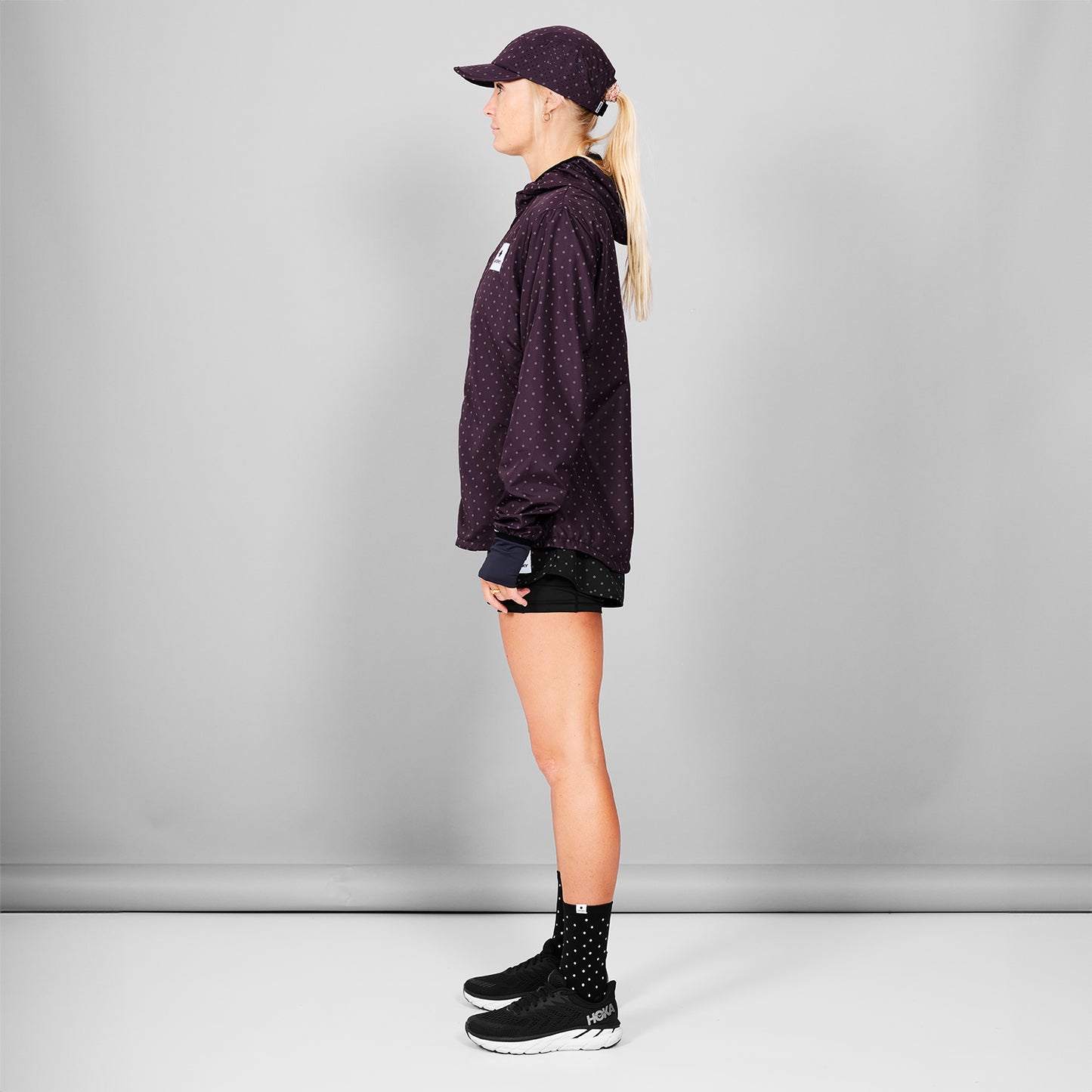 W BLAZE JACKET | POLKA REFLECTIVE PURPLE - SAYSKY