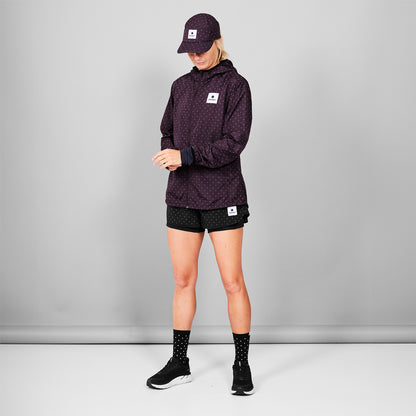 W BLAZE JACKET | POLKA REFLECTIVE PURPLE - SAYSKY