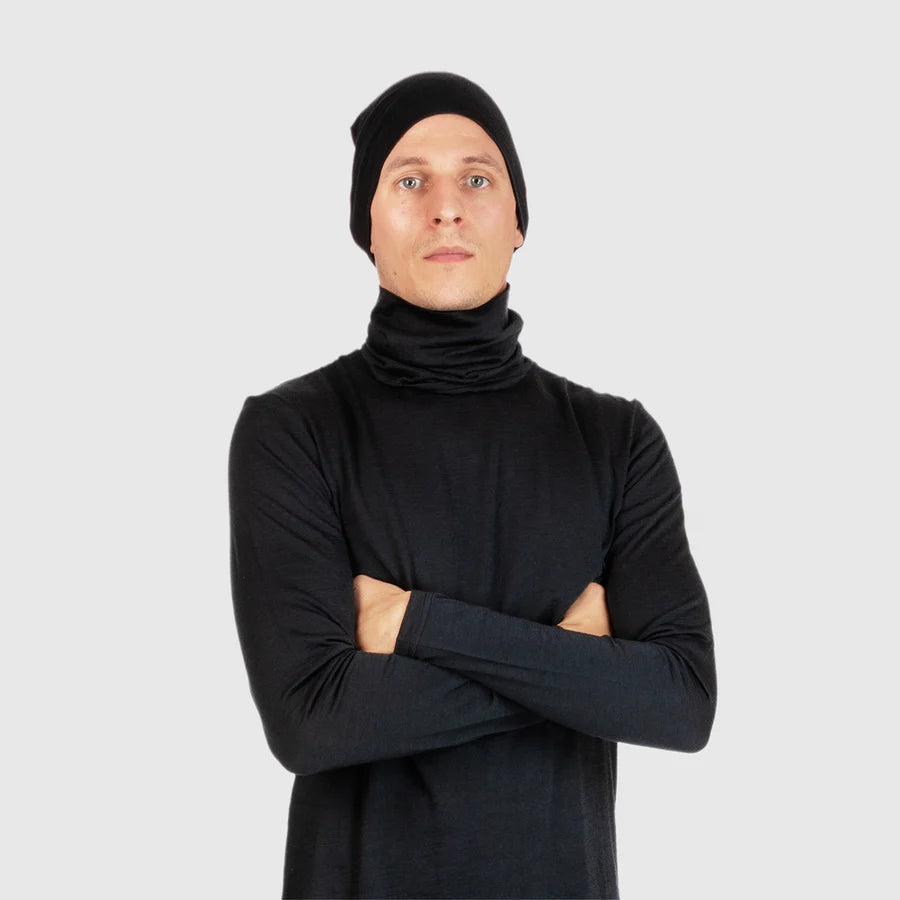 MERINO SCARF/HEADBAND | BLACK - SAYSKY