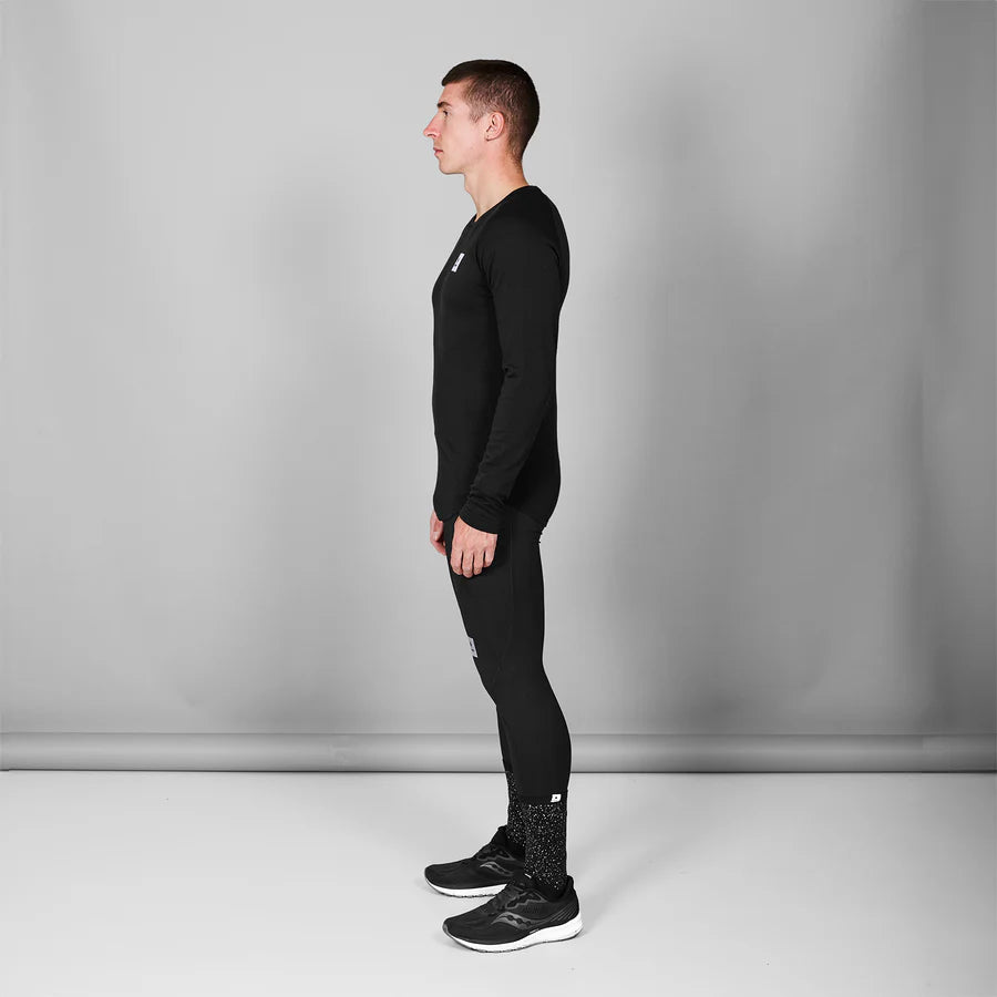 MERINO BASELAYER LONGSLEEVE | BLACK - SAYSKY