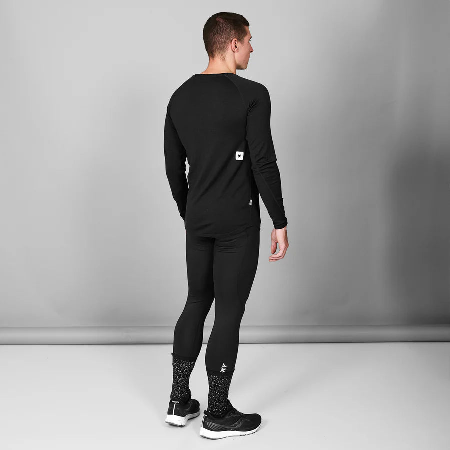 MERINO BASELAYER LONGSLEEVE | BLACK - SAYSKY