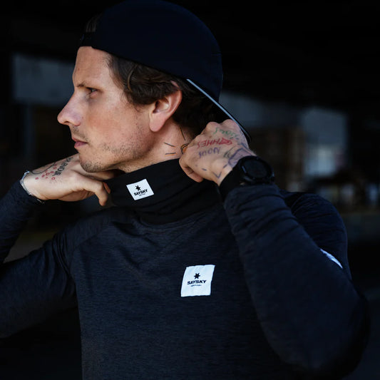 MERINO SCARF/HEADBAND | BLACK - SAYSKY