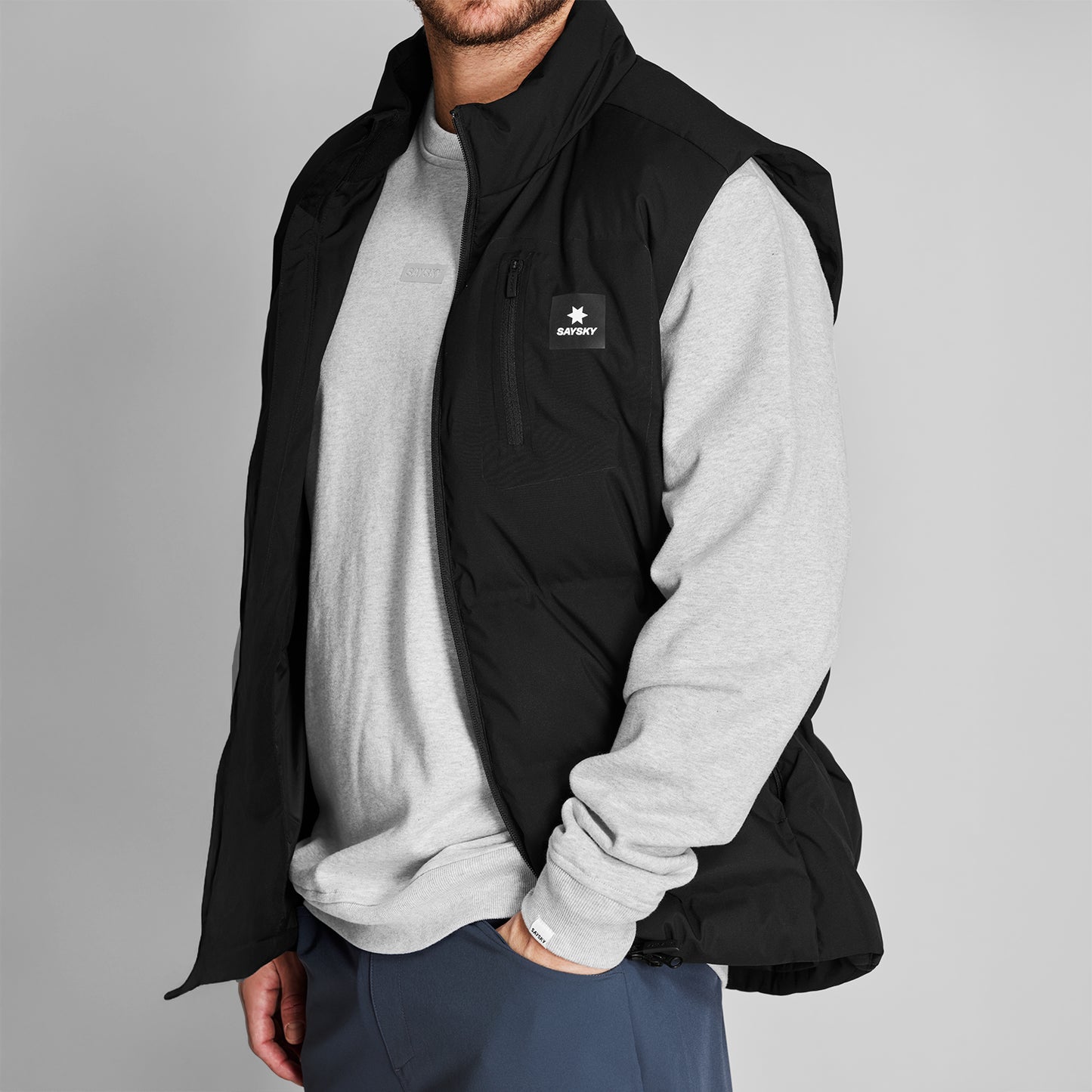 EVERYDAY DOWN VEST | BLACK - SAYSKY