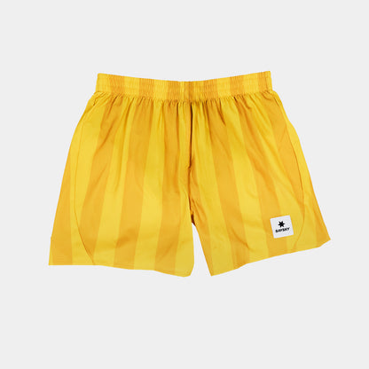 PACE SHORTS 5" | YELLOW STRIPE - SAYSKY