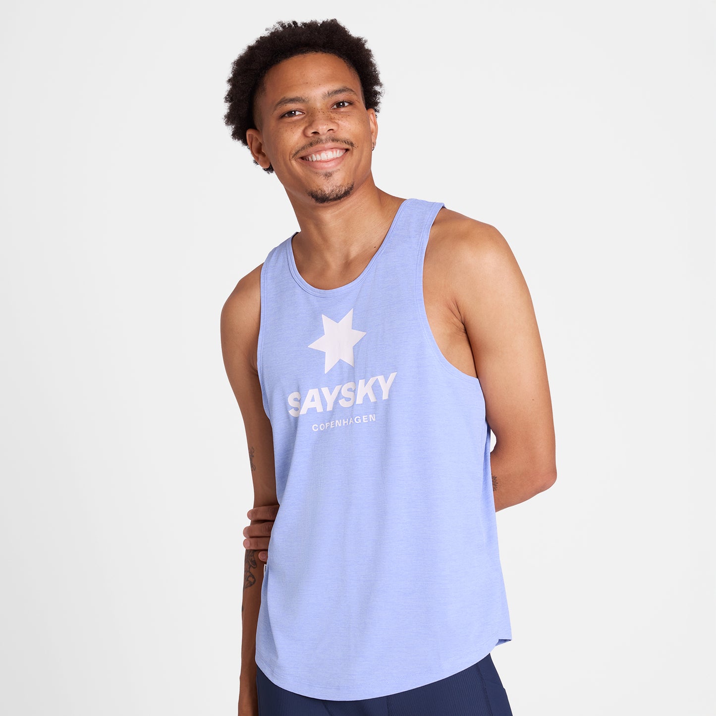 COMBAT PRO SINGLET LOGO | PURPLE - SAYSKY