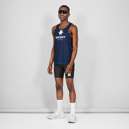 FLOW AIR SINGLET | BLUE - SAYSKY