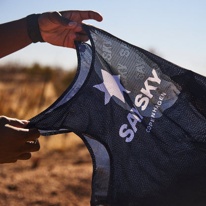 FLOW AIR SINGLET | BLUE - SAYSKY