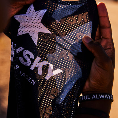 FLOW AIR SINGLET | BLUE - SAYSKY