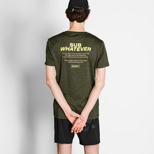 PACE T-SHIRT | STATEMENT GREEN - SAYSKY