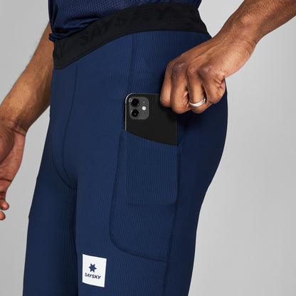 COMBAT+ RIB SHORT TIGHTS 8" | BLUE - SAYSKY