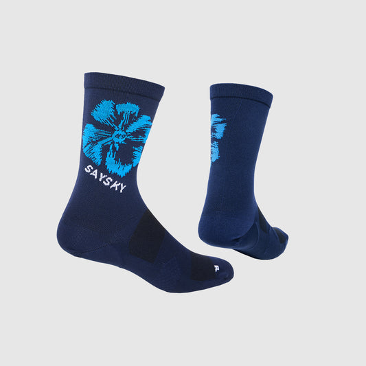 COMBAT SOCKS | BLUE FLOWER - SAYSKY