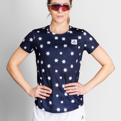 W COMBAT T-SHIRT | STAR BLUE - SAYSKY