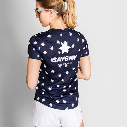 W COMBAT T-SHIRT | STAR BLUE - SAYSKY
