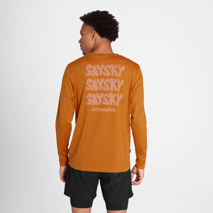 PACE LONGSLEEVE | REFLECTIVE ORANGE - SAYSKY