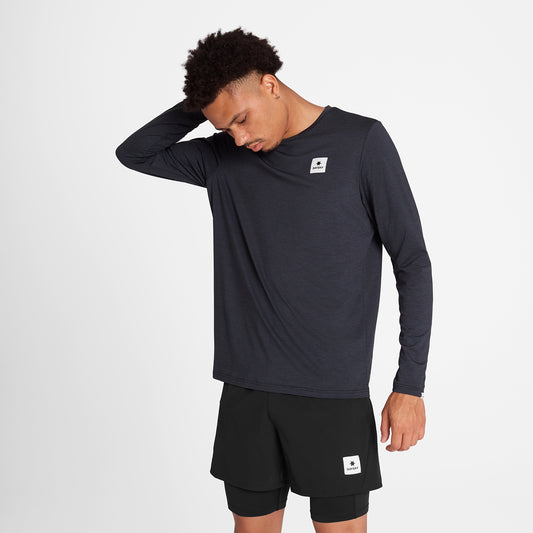 PACE LONGSLEEVE | REFLECTIVE BLACK - SAYSKY
