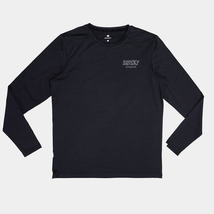 PACE LONGSLEEVE | REFLECTIVE BLACK - SAYSKY