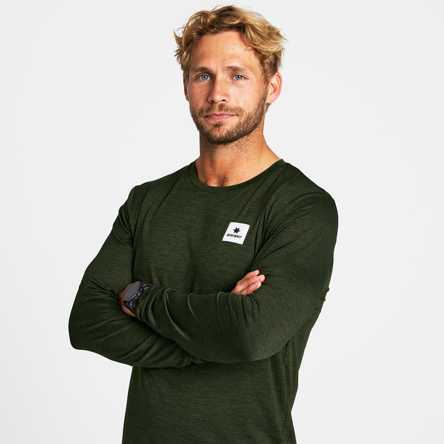 PACE LONGSLEEVE | STATEMENT GREEN - SAYSKY