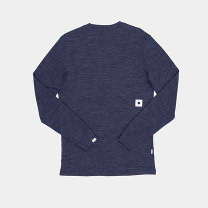 BLAZE MERINO LONGSLEEVE | BLUE