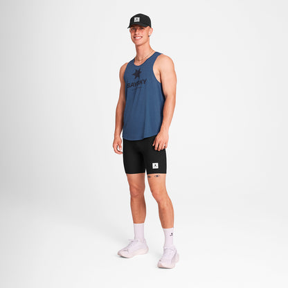 COMBAT PRO SINGLET LOGO | DARK BLUE - SAYSKY