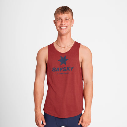COMBAT PRO SINGLET LOGO | RED - SAYSKY