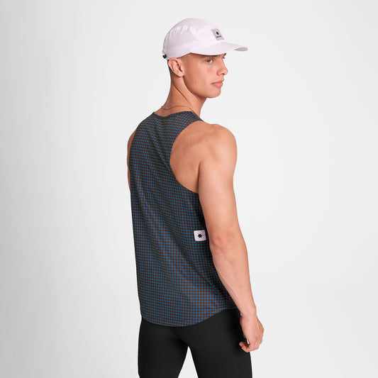 COMBAT SINGLET | HOUNDSTOOTH - SAYSKY