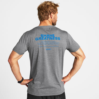 PACE T-SHIRT | STATEMENT GREY - SAYSKY