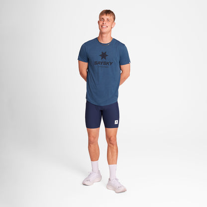 COMBAT PRO T-SHIRT LOGO | DARK BLUE - SAYSKY