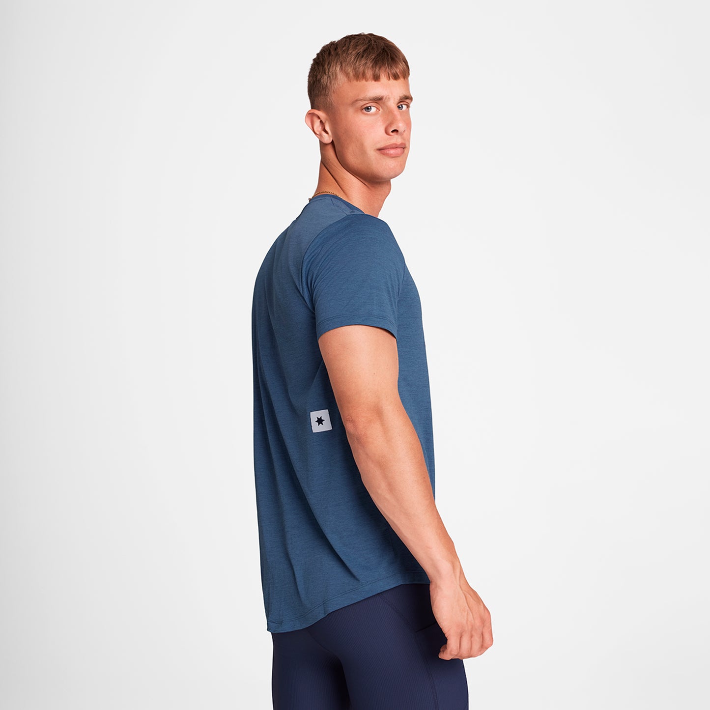 COMBAT PRO T-SHIRT LOGO | DARK BLUE - SAYSKY