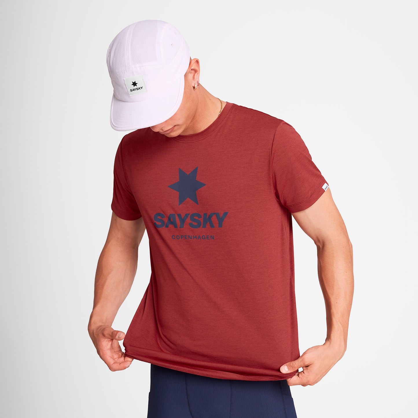 COMBAT T-SHIRT | LOGO RED - SAYSKY