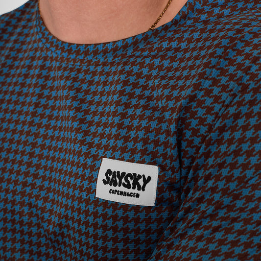 COMBAT T-SHIRT | HOUNDSTOOTH - SAYSKY