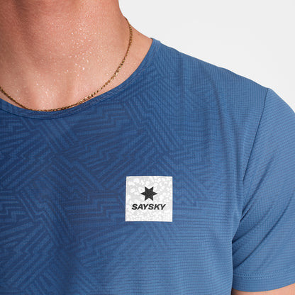 FLOW T-SHIRT REACTIVE | BLUE - SAYSKY